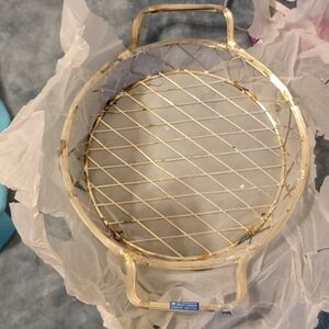 International Silver Plated Wire Handled Basket